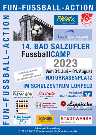 Bad Salzufler Fußballcamp 2023