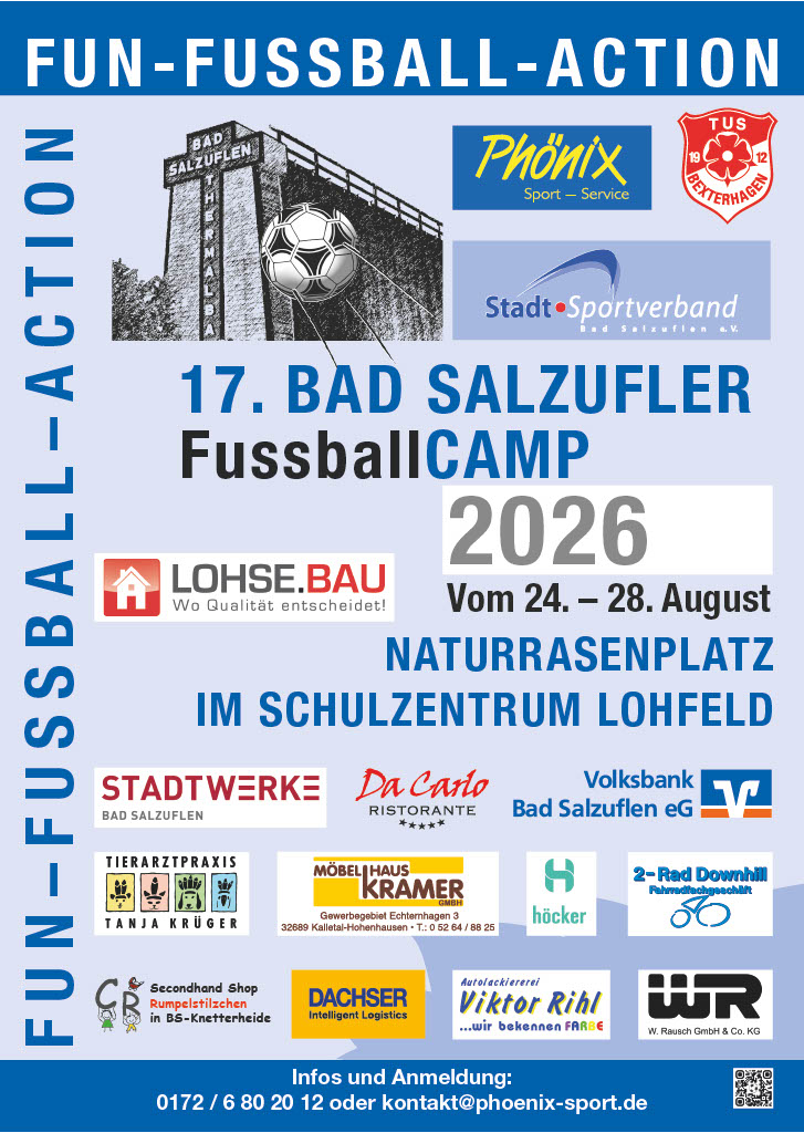 17. Bad Salzufler FußballCAMP