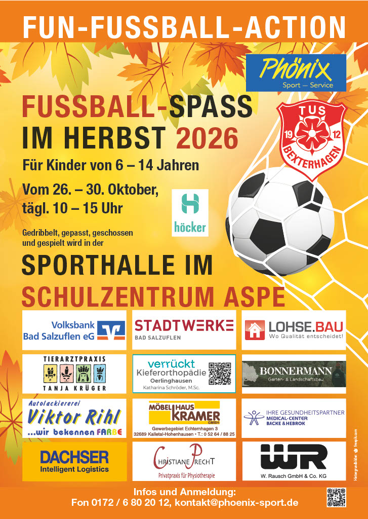 11. Fußball-Spaß im Herbst